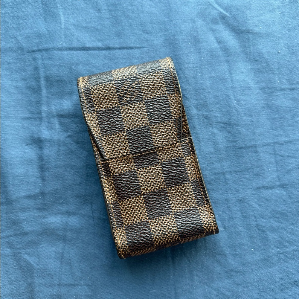Louis Vuitton Damier Ebene Key / Card / Cigarette Holder